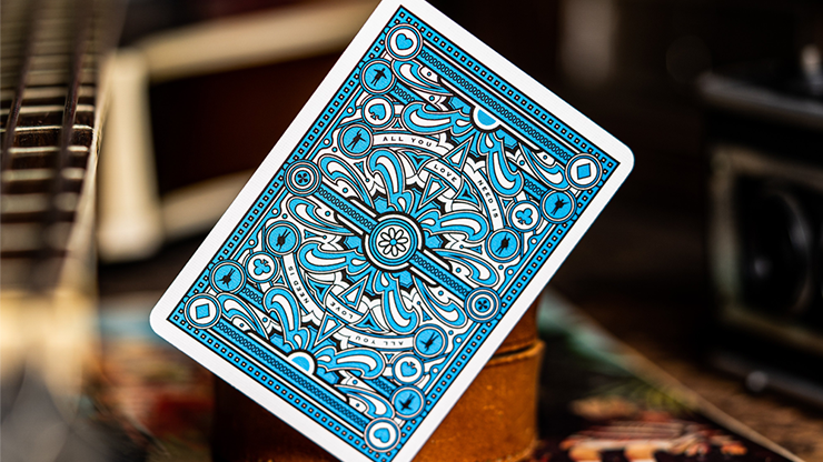 The Beatles (Blue) Playing Cards by theory11 by Murphy's Magic Supplies, Inc.