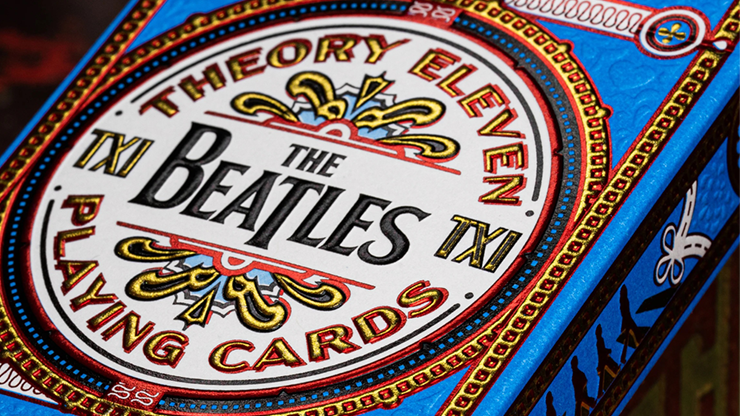 The Beatles (Blue) Playing Cards by theory11 by Murphy's Magic Supplies, Inc.