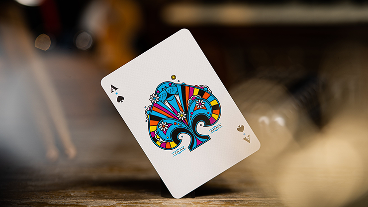 The Beatles (Orange) Playing Cards by theory11 by Murphy's Magic Supplies, Inc.