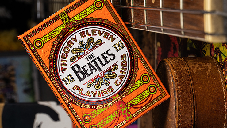The Beatles (Orange) Playing Cards by theory11 by Murphy's Magic Supplies, Inc.