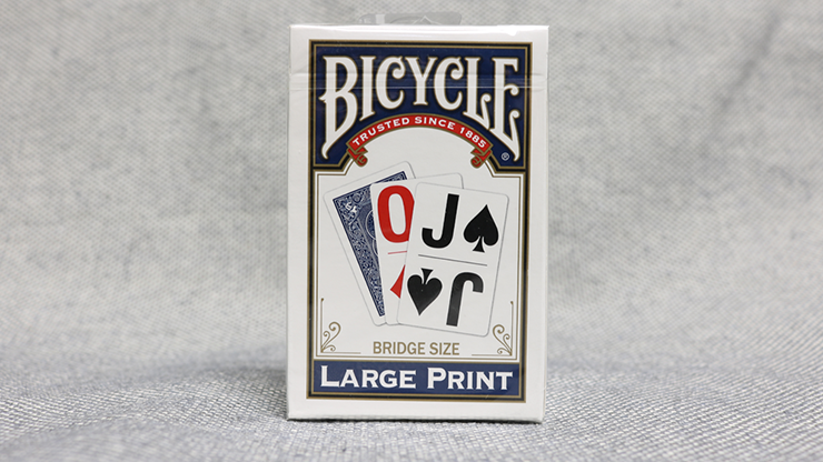 Bicycle Super Jumbo Bridge (Blue) by USPCC by Murphy's Magic Supplies, Inc.