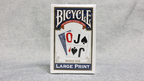 Bicycle Super Jumbo Bridge (Blue) by USPCC by Murphy's Magic Supplies, Inc.