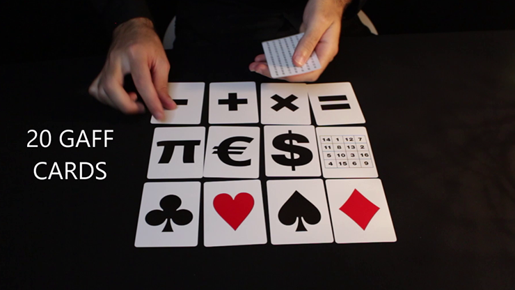 Bicycle Special NUMBERS Red Playing Cards (plus 11 Online Effects) by Murphy's Magic Supplies, Inc.