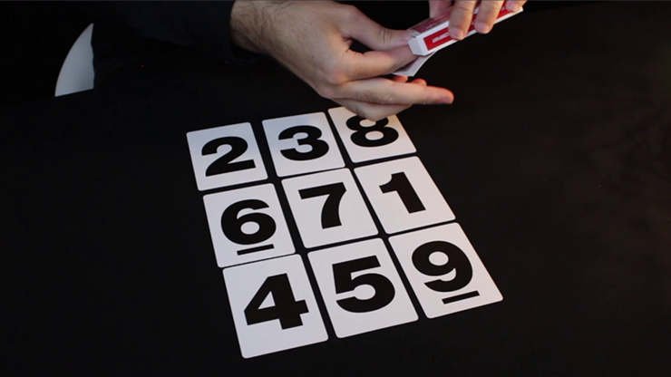 Bicycle Special NUMBERS Red Playing Cards (plus 11 Online Effects) by Murphy's Magic Supplies, Inc.