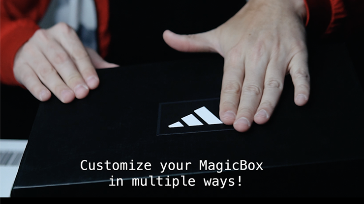 MAGIC BOX RED Medium by George Iglesias and Twister Magic - Trick by Murphy's Magic Supplies, Inc.