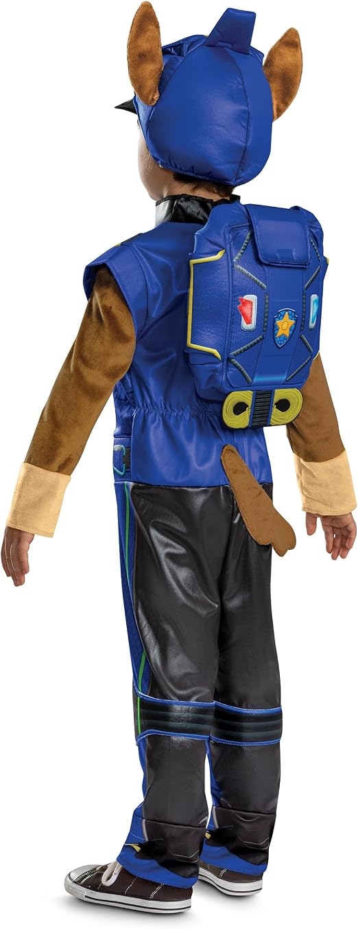 Chase Dino Official Paw Patrol Dino Movie 3 Costume by HalloweenStore.com