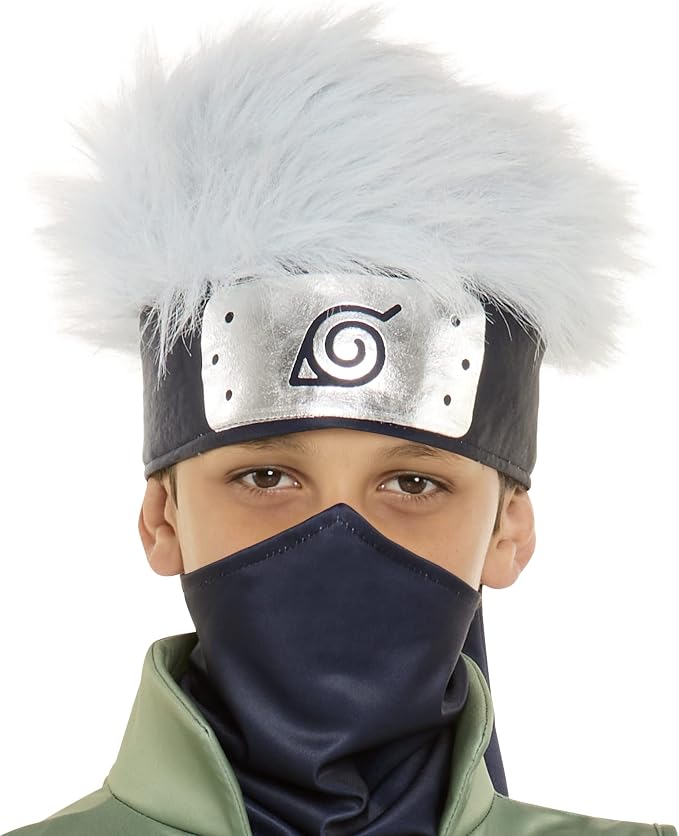 Kakashi Boys Naruto Shippuden Costume by HalloweenStore.com