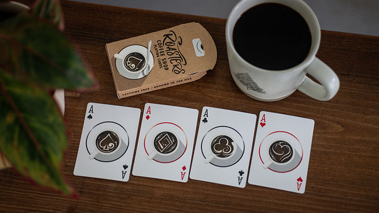 Roasters Coffee Shop Playing Cards by Murphy's Magic Supplies, Inc.