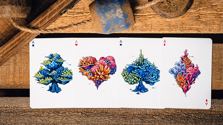 False Anchors V4 (Deep Sea) Playing Cards by Ryan Schlutz by Murphy's Magic Supplies, Inc.