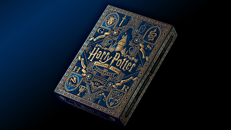 Harry Potter (Blue-Ravenclaw) Playing Cards by theory11 by Murphy's Magic Supplies, Inc.