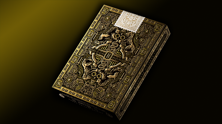 Harry Potter (Yellow-Hufflepuff) Playing Cards by theory11 by Murphy's Magic Supplies, Inc.