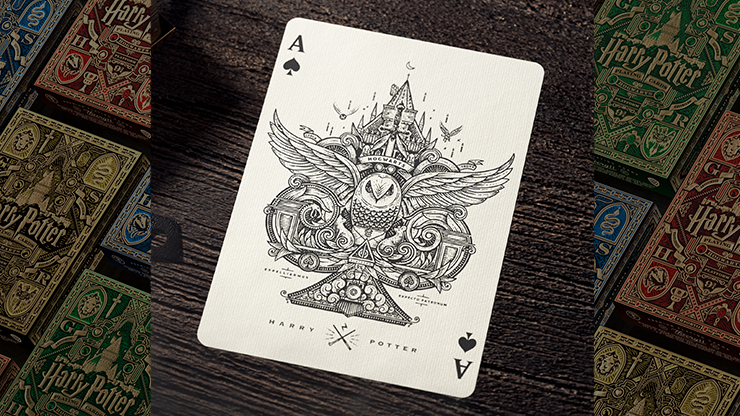 Harry Potter (Yellow-Hufflepuff) Playing Cards by theory11 by Murphy's Magic Supplies, Inc.