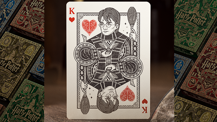 Harry Potter (Yellow-Hufflepuff) Playing Cards by theory11 by Murphy's Magic Supplies, Inc.
