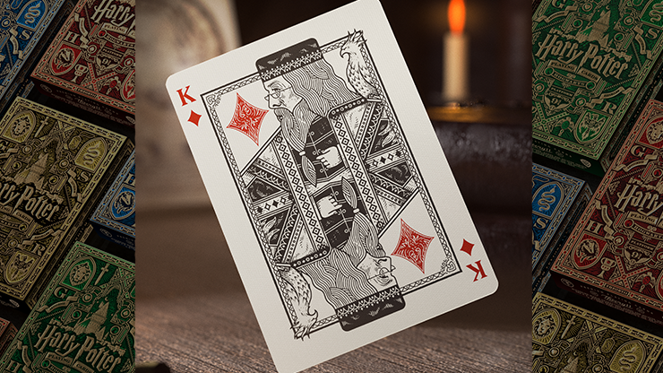 Harry Potter (Yellow-Hufflepuff) Playing Cards by theory11 by Murphy's Magic Supplies, Inc.