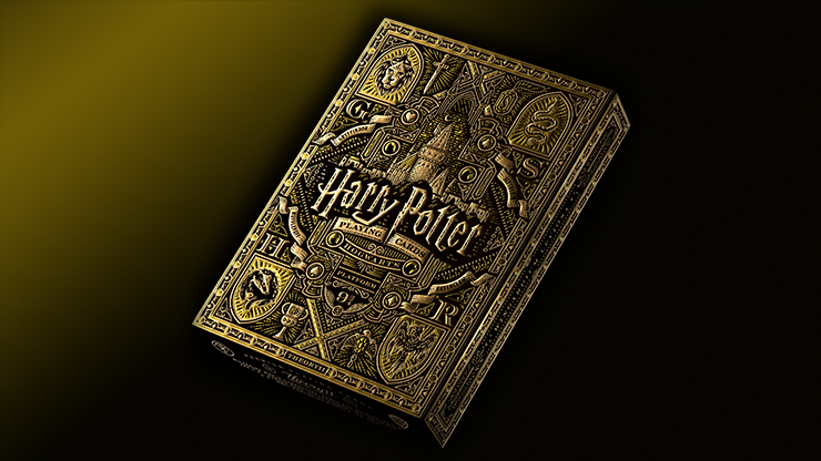 Harry Potter (Yellow-Hufflepuff) Playing Cards by theory11 by Murphy's Magic Supplies, Inc.
