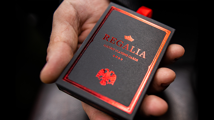 Regalia Red Playing Cards (Signature Edition) by Shin Lim by Murphy's Magic Supplies, Inc.