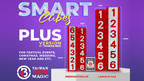 Smart Cubes PLUS RED (Large/Stage) by Taiwan Ben - Trick by Murphy's Magic Supplies, Inc.