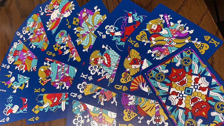 Bicycle Yaksha Oni Playing Cards by Card Experiment by Murphy's Magic Supplies, Inc.