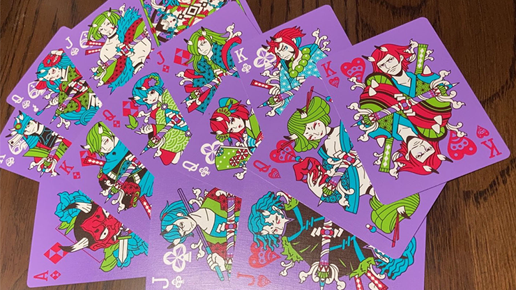 Bicycle Yaksha Hannya Playing Cards by Card Experiment by Murphy's Magic Supplies, Inc.