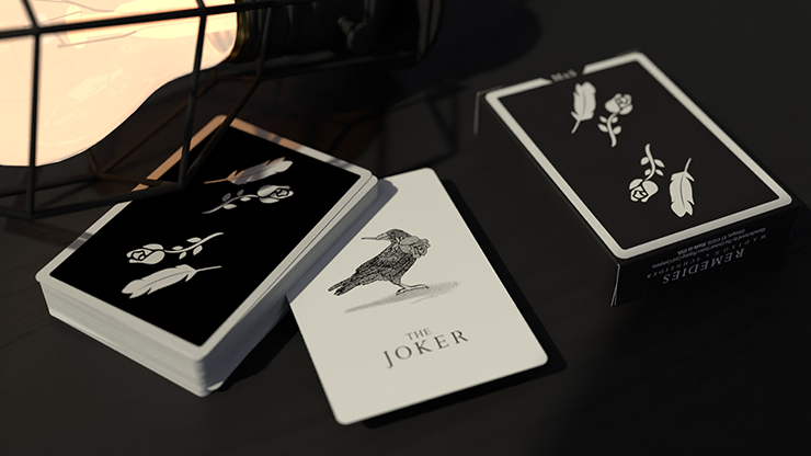 Black Remedies Playing Cards by Madison x Schneider by Murphy's Magic Supplies, Inc.