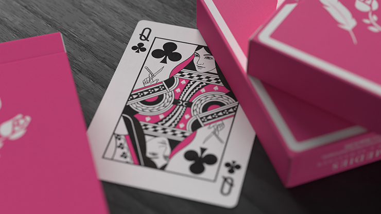 Pink Remedies Playing Cards by Madison x Schneider by Murphy's Magic Supplies, Inc.