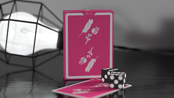 Pink Remedies Playing Cards by Madison x Schneider by Murphy's Magic Supplies, Inc.