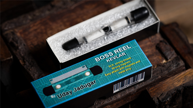 BOSS REEL (KEVLAR) by Uday Jadugar by Murphy's Magic Supplies, Inc.