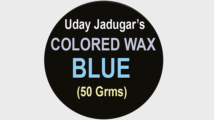 COLORED WAX (BLUE) 50grms. Wit by Uday Jadugar - Trick by Murphy's Magic Supplies, Inc.