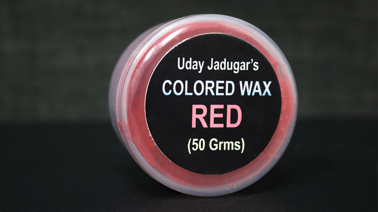 COLORED WAX (RED) 50grms. Wit by Uday Jadugar - Trick by Murphy's Magic Supplies, Inc.