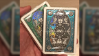 London Diffractor Double Metal Playing Card Set by Murphy's Magic Supplies, Inc.