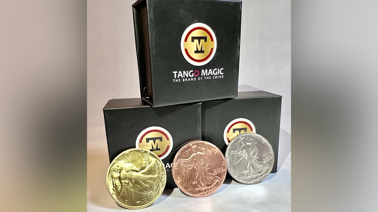 Follow the Silver Walking Liberty by Tango Magic by Murphy's Magic Supplies, Inc.