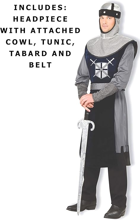 Knight Of The Round Table Standard Men's Costume by HalloweenStore.com
