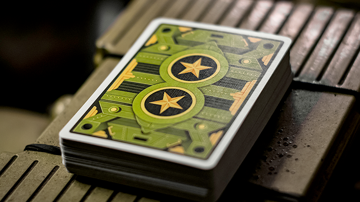 Military Playing Cards by Riffle Shuffle by Murphy's Magic Supplies, Inc.