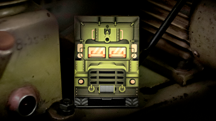 Military Playing Cards by Riffle Shuffle by Murphy's Magic Supplies, Inc.