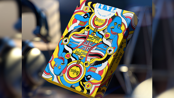 The Beatles (Yellow Submarine) Playing Cards by theory11 by Murphy's Magic Supplies, Inc.