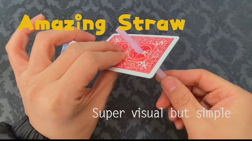 Amazing Straw by Dingding video DOWNLOAD by Murphy's Magic Supplies, Inc.