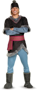 Kristoff Costume for Adults, Disney Frozen Men's Tunic with Hat, Belt and Pants and Boot Covers by HalloweenStore.com