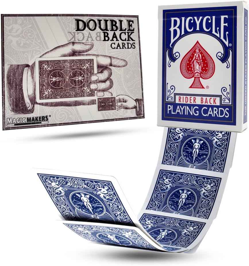 Magic Makers Bicycle Blue Double Back Card Deck