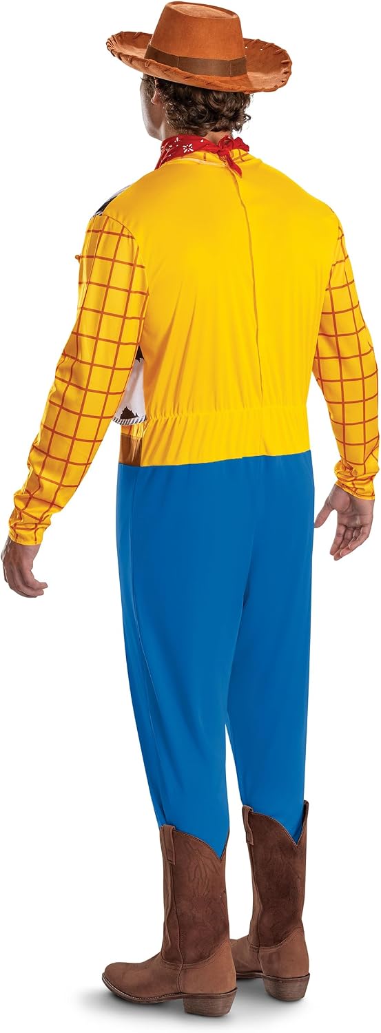 Classic Toy Story Woody Costume for Men by HalloweenStore.com