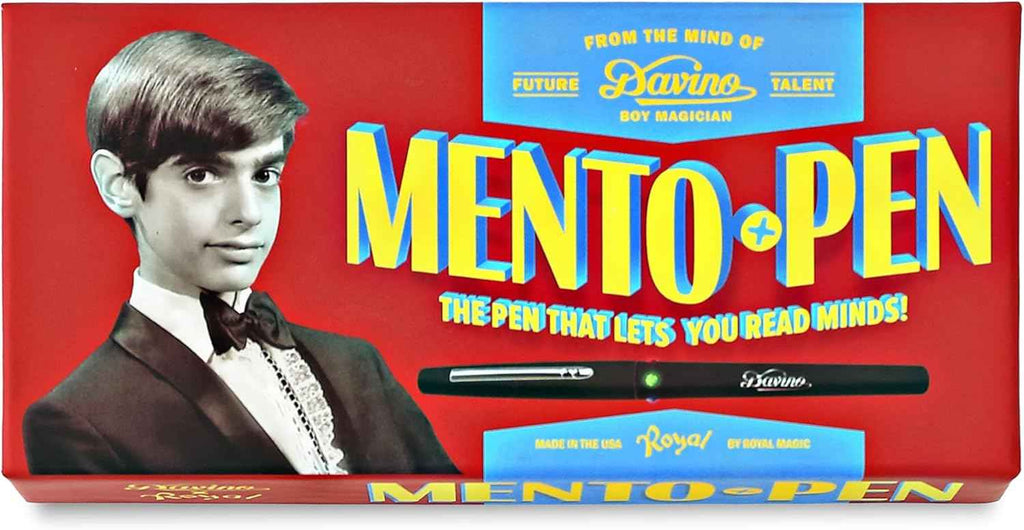 David Copperfield’s Mento-Pen Collector’s Edition – Officially Licensed Limited First Edition Magic Pen with Booklet, Certificate &amp; Box – Classic Mystery Prop for Magician, Magic Tricks &amp; Collectors