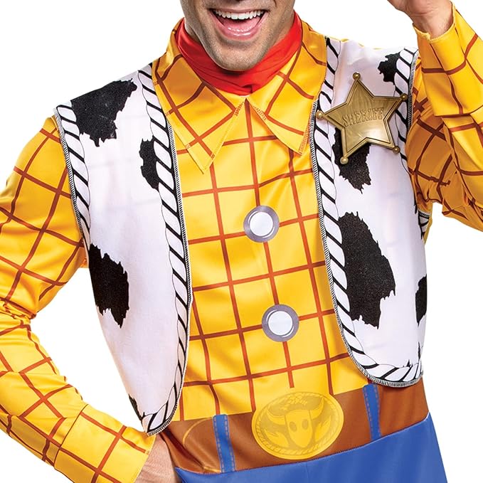 Woody Toy Story Men's Cowboy Costume by HalloweenStore.com