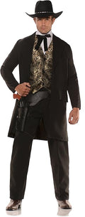 Men's Western Gambler Adult Costume by HalloweenStore.com
