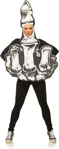 Skeleton Hand Middle Finger Adult Skull Costume by HalloweenStore.com