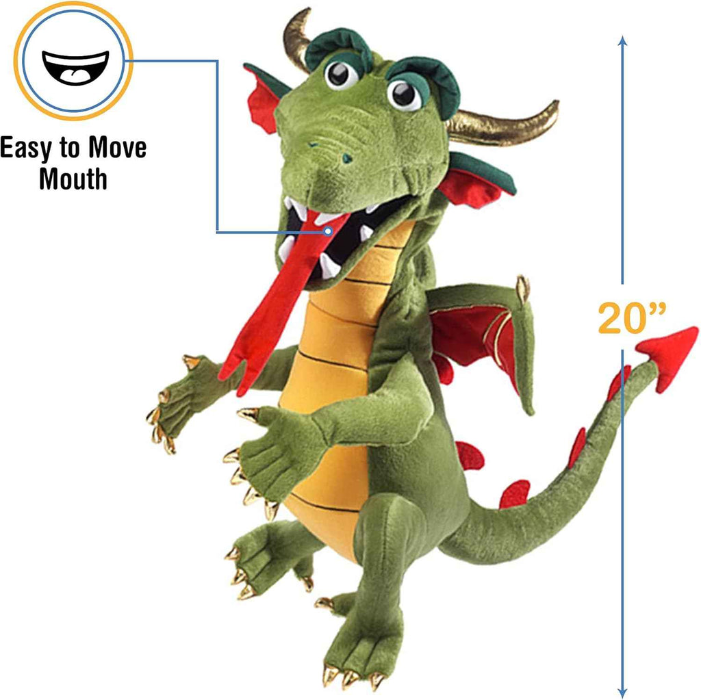 20" Dragon, Ventriloquist Style Puppet
