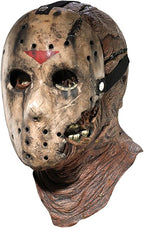 Friday The 13th Jason Voorhees Head Removable Hockey Mask by HalloweenStore.com