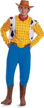 Classic Toy Story Woody Costume for Men by HalloweenStore.com