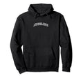 Juggling Minimalist Inspired Varsity Hoodie - Custom Art Print Men Women