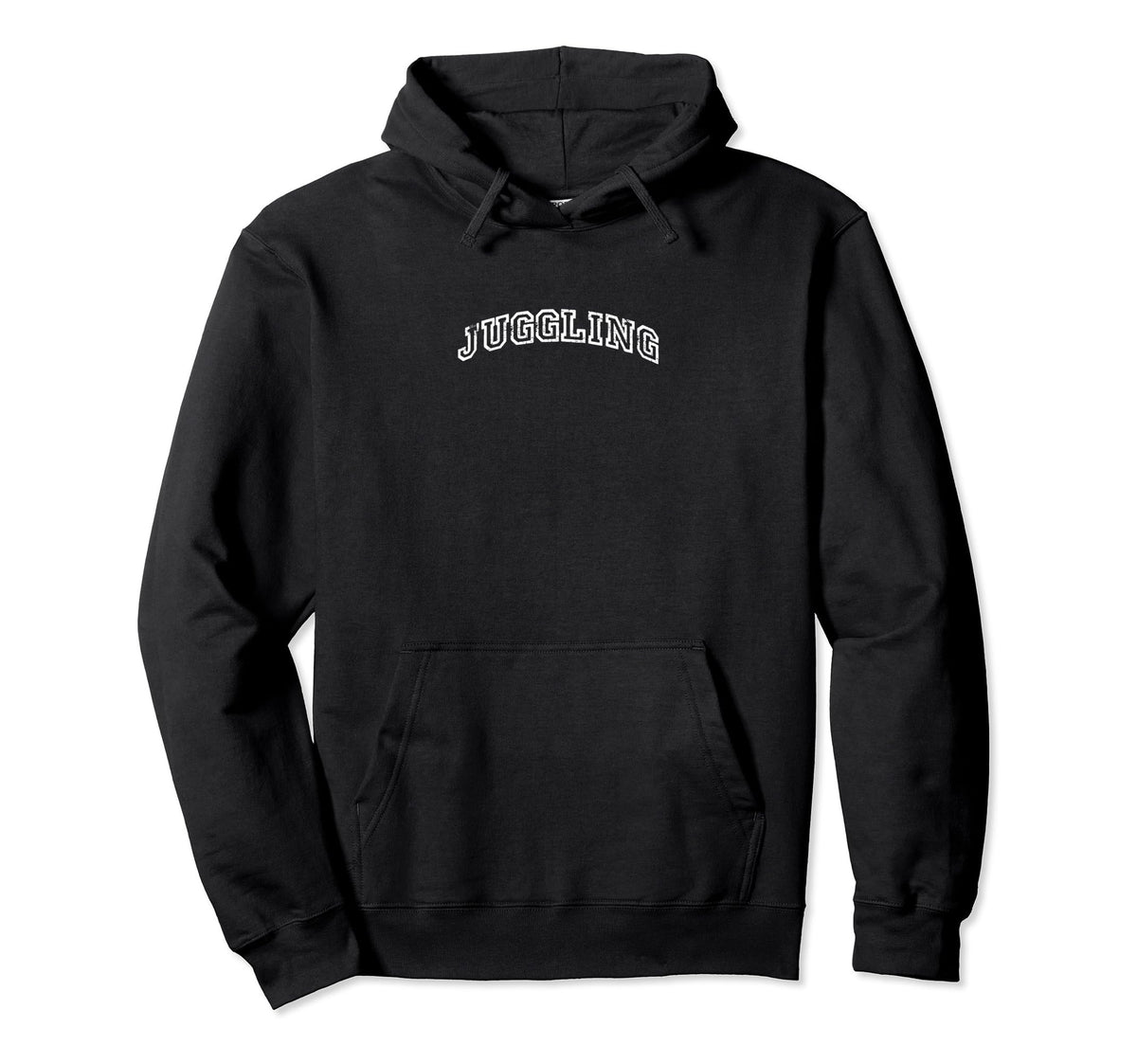Juggling Minimalist Inspired Varsity Hoodie - Custom Art Print Men Women