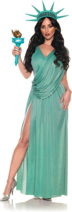 Sexy Lady Liberty Statue of Liberty Women's Patriotic Costume by HalloweenStore.com