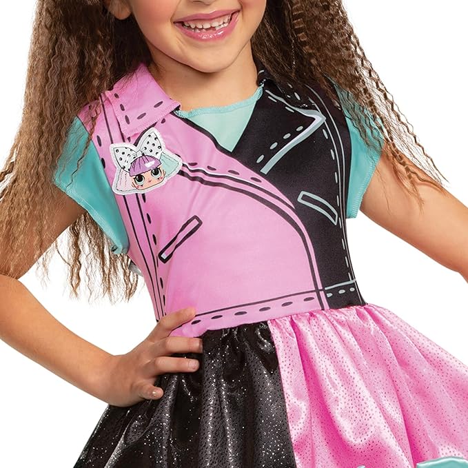 Pranksta Costume for Girls, Official Lol Surprise Doll by HalloweenStore.com